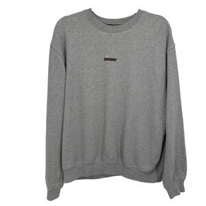 BT21 Line Friends Cooky Sweatshirt Medium Gray Graphic‎ Crewneck K-Pop BTS STKR